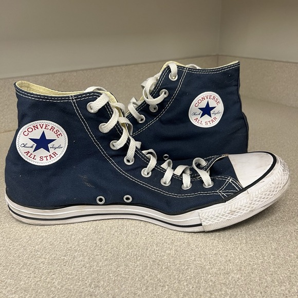 Converse Chuck Taylor All Star High Top Sneakers M9622  Navy Blue US M13  W15 - Picture 2 of 9